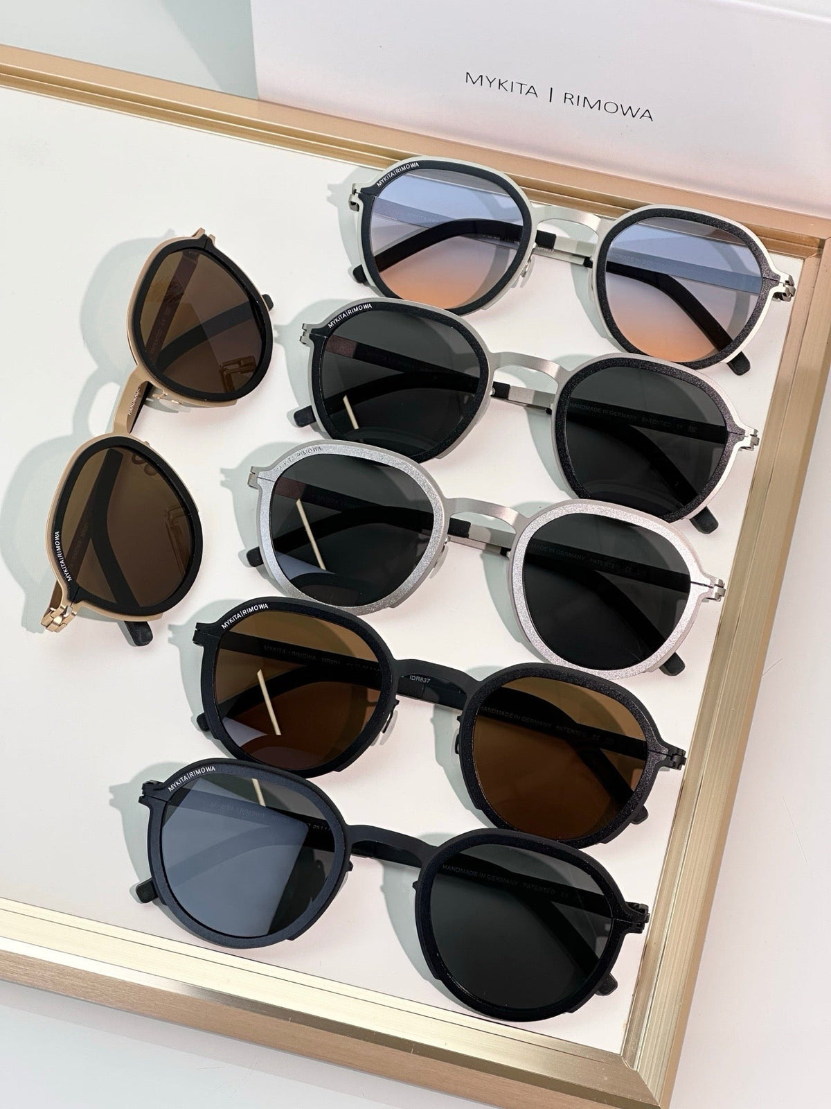 RIMOWA × MYKITA - HERITAGE MR001 Panto Sunglasses🛩️