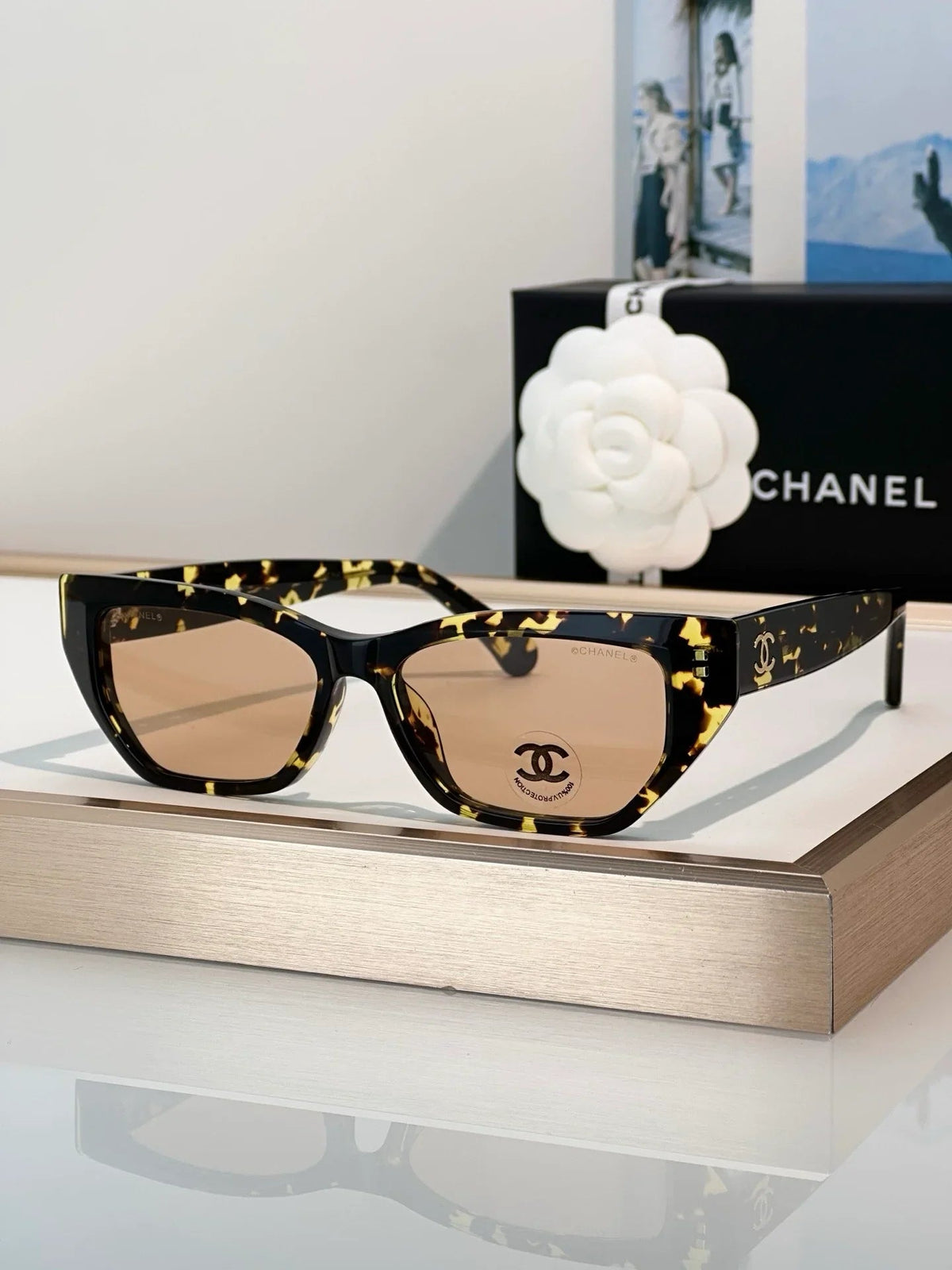 CHANEL 9186 EXCLUSIVE CAT EYE Sunglasses Chanel Eyewear  🖤