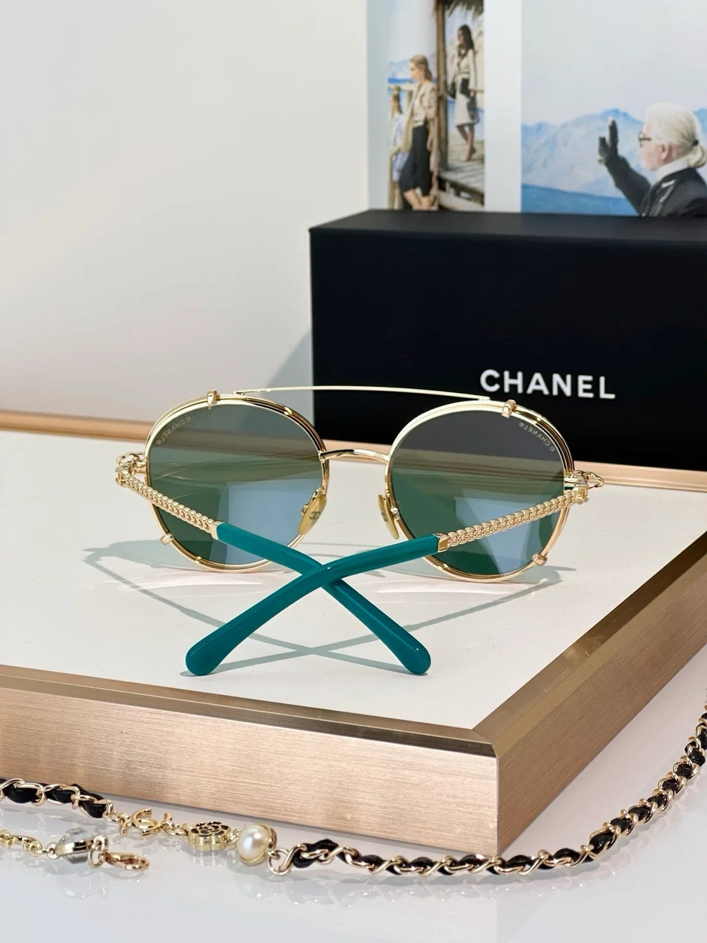 CHANEL 4291 NEW  Pilot Sunglasses Chanel Eyewear  🖤