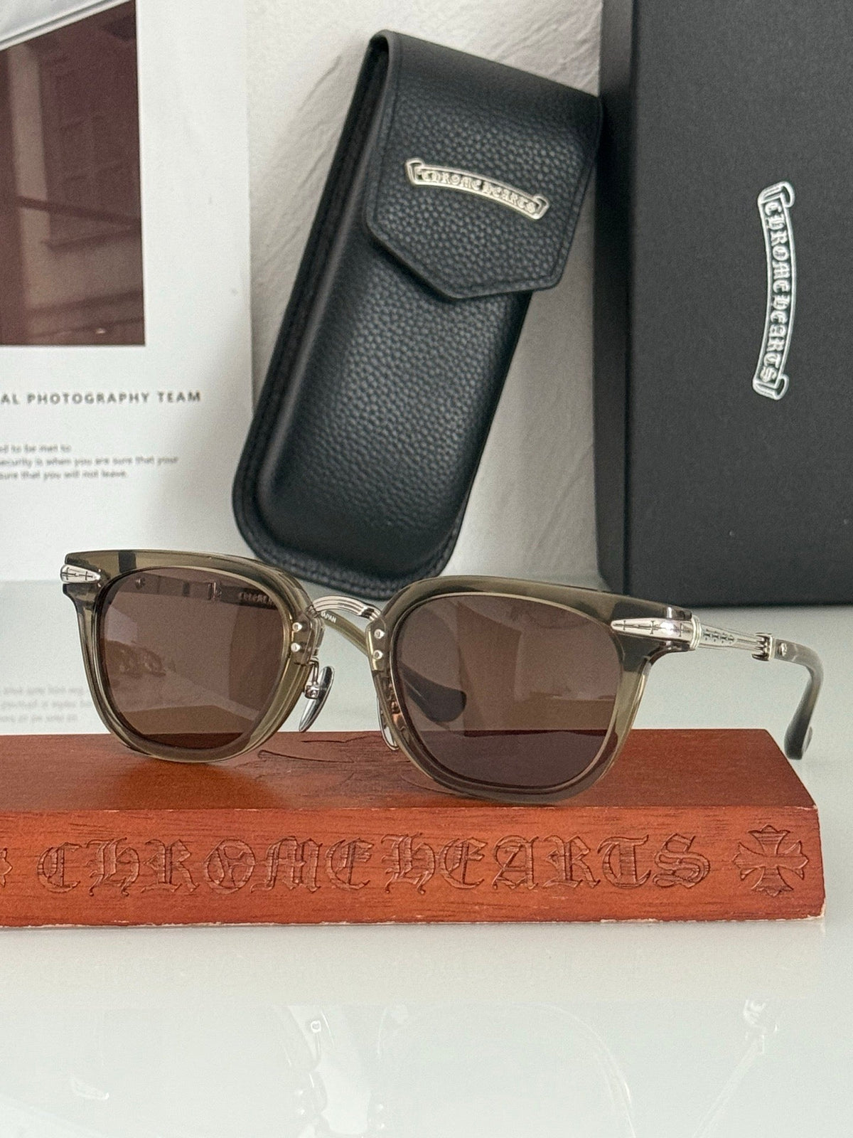 Chrome Hearts TITANASLUVR Eyeglasses ⚜️