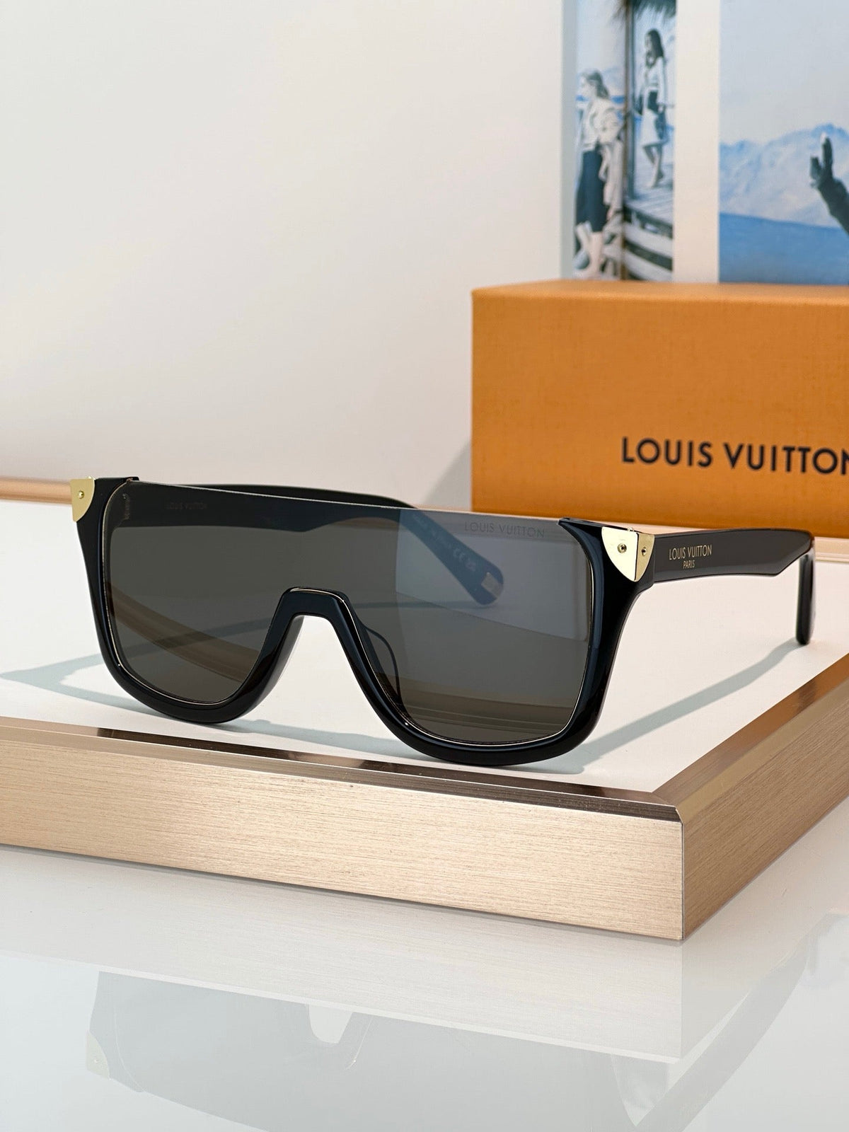 Louis Vuitton Z3242U New icon LV Heritage Mask Sunglasses  ✨