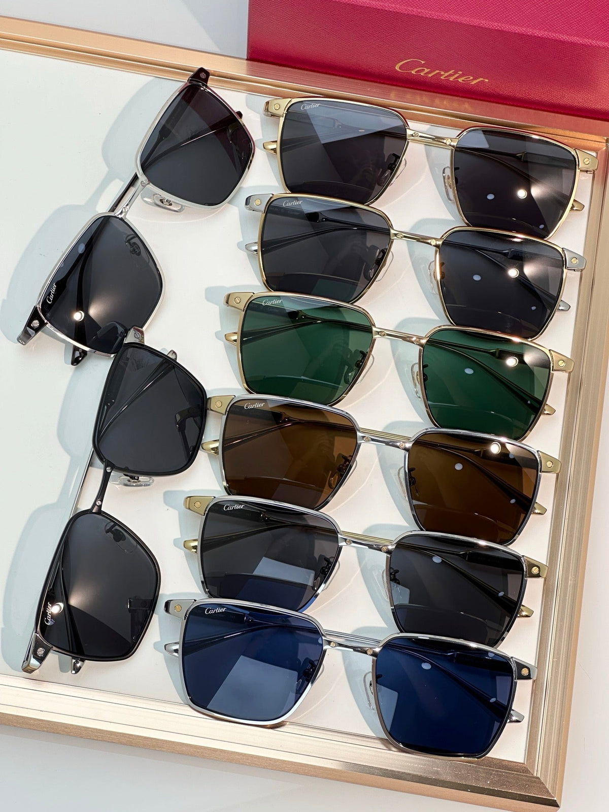 Cartier PREMIÈRE DE CARTIER CT0614O 002 Titanium Sunglasses 🐆