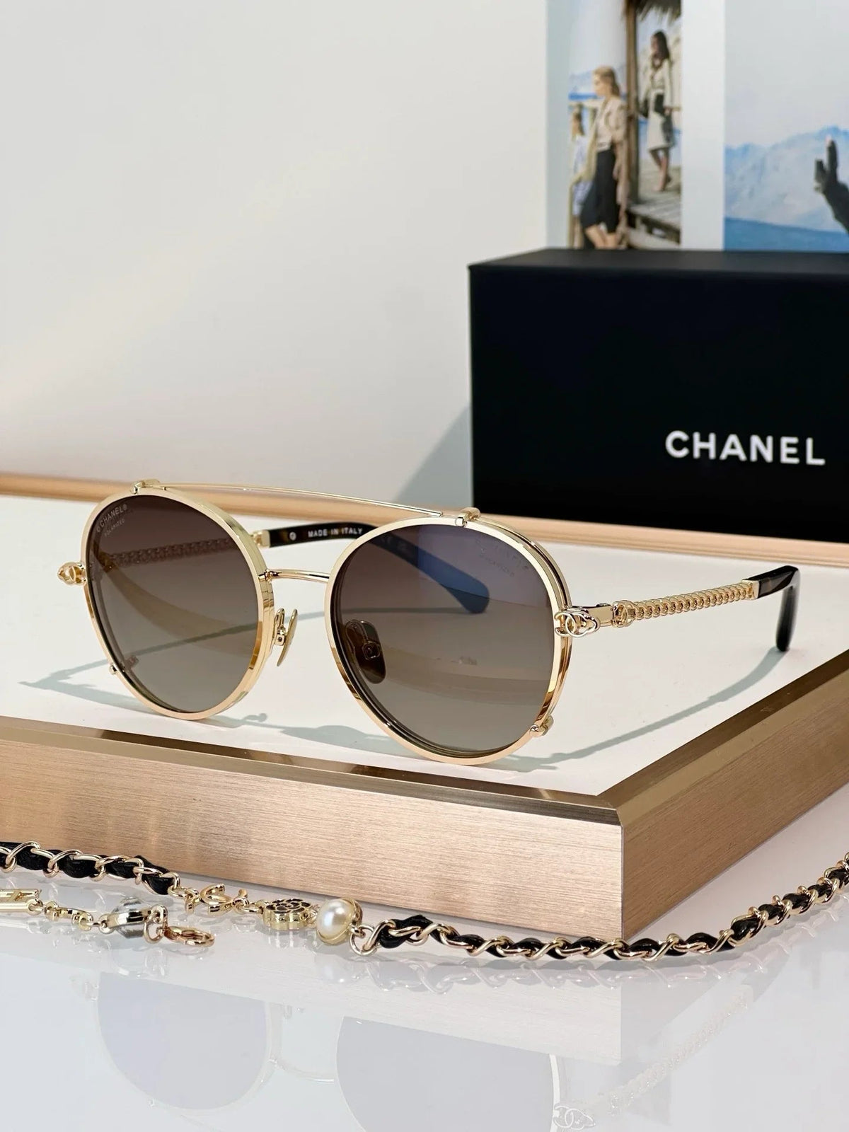 CHANEL 4291 NEW  Pilot Sunglasses Chanel Eyewear  🖤