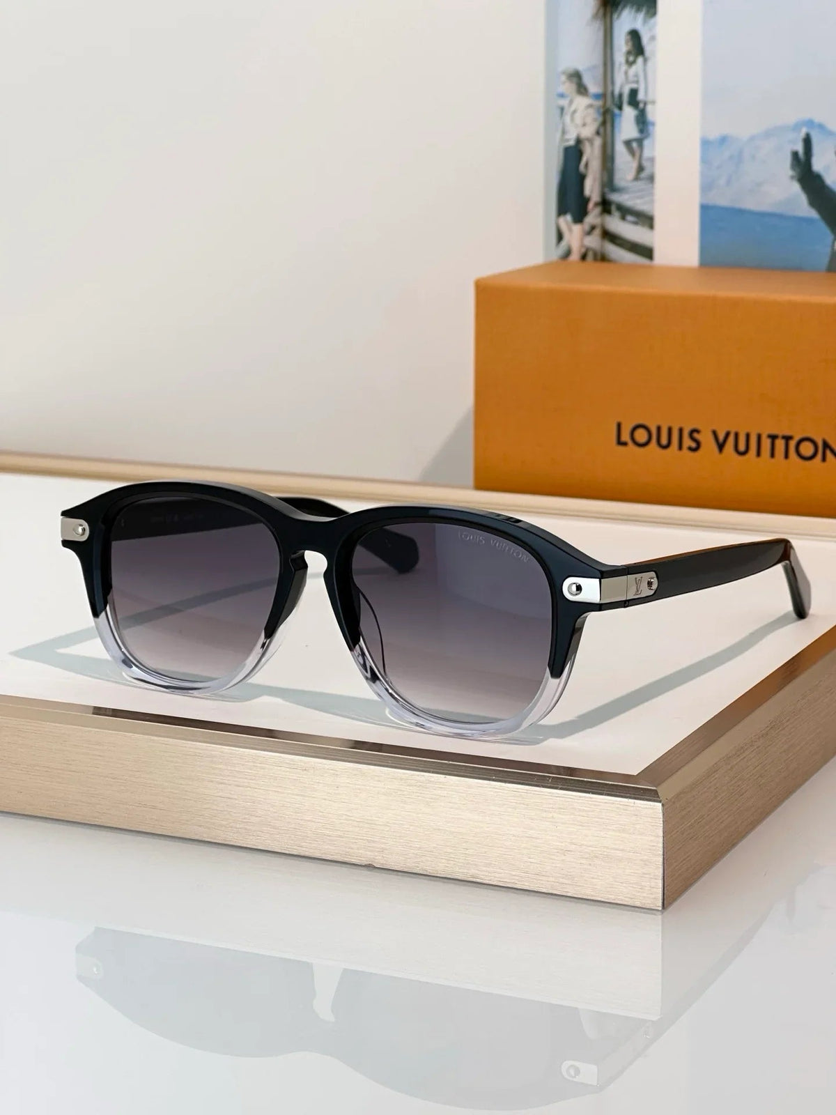 Louis Vuitton Z3125U LV Signature Aviator Sunglasses  ✨