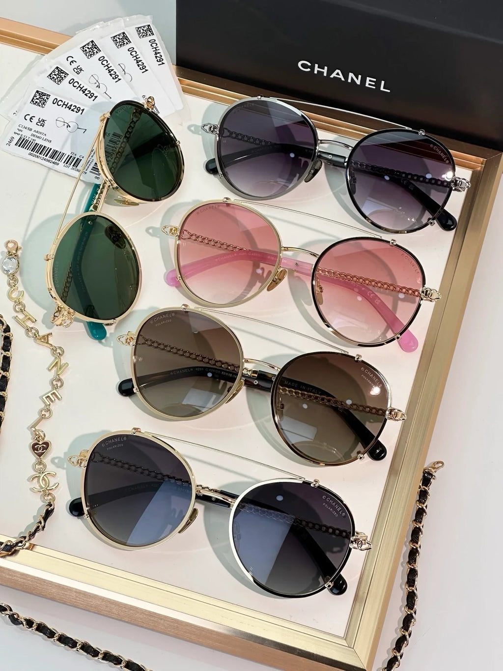 CHANEL 4291 NEW  Pilot Sunglasses Chanel Eyewear  🖤