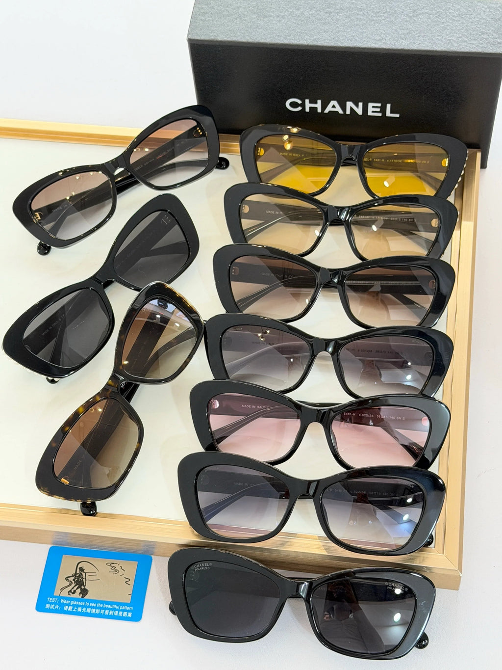 CHANEL Cat Eye Sunglasses CH5481H Eyewear  🖤