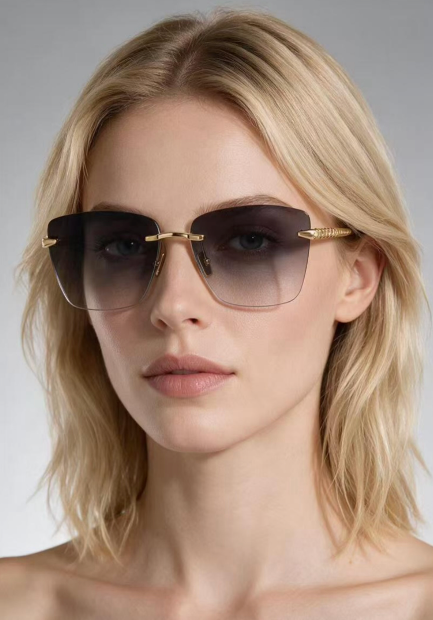 Bvlgari BV40107USerpenti Geometric Sunglasses ✨