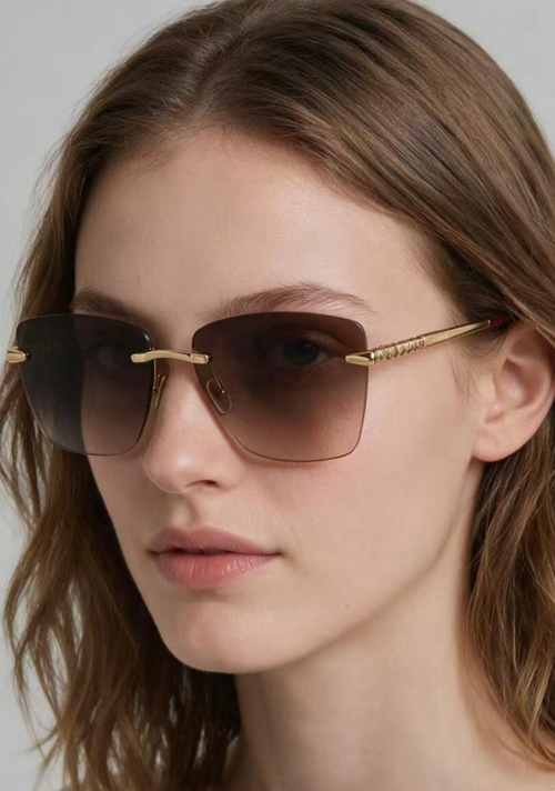 Bvlgari BV40107USerpenti Geometric Sunglasses ✨